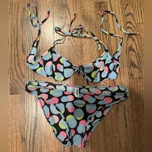 RARE Vintage Moschino Polkadot Bathingsuit